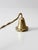 Metal Vintage Brass Candle Snuffer With Twisted Handle For Sale - Image 7 of 12