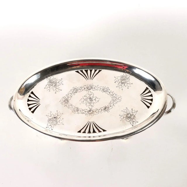 Silver Heater Food Plate from Messulam For Sale - Image 3 of 7