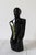 Postmodern Vintage Postmodern Black Ceramic Figure For Sale - Image 3 of 8