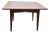 Jens Risom Mid-Century Modern Walnut Square Coffee Table With Original Label For Sale