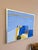 Mid-Century Modern 'The Golden Divide' Swedish Original Abstract Oil Painting, Framed For Sale - Image 4 of 11