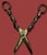 This is a Absolutely Beautiful & Very Fine Quality Pair of Antique King George III Period English Sterling Silver Grape...