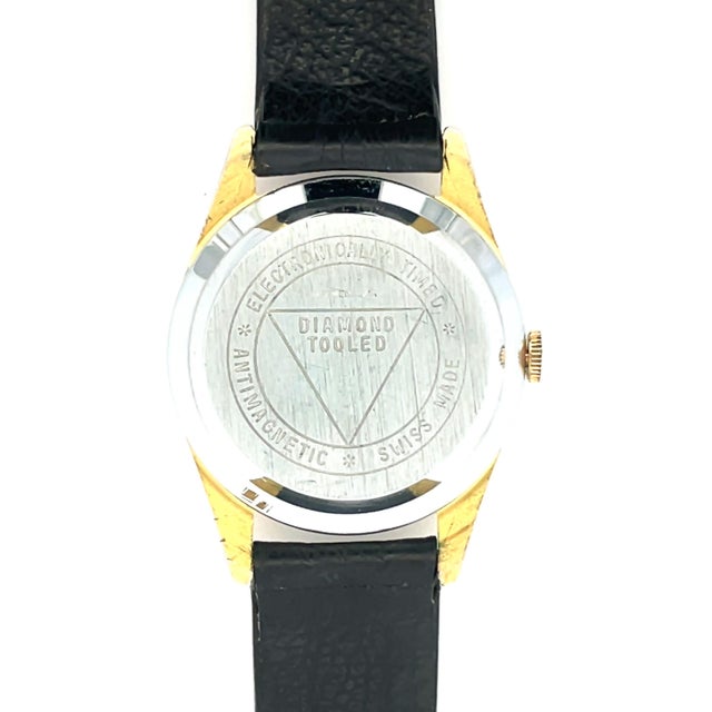 Oxford Calendar Stainless Steel Vintage Watch For Sale - Image 9 of 9