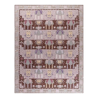 Modern Swedish Flossa Pile Rug by Doris Leslie Blau For Sale