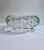 Larger 20th Century footed brilliant Clear Cut Crystal Bowl. Centerpiece. Serving. Fruit. Roses. Plants. Condiments....