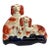 Victorian StaffordshireSpaniel Double Pen Holder For Sale