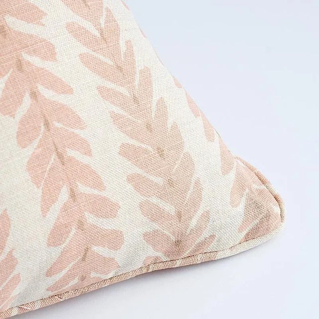 This pillow features Woodperry by Veere Grenney for Schumacher with a Self-Welt finish. Classic yet modern, this design is...