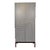 Wood Vintage Polish Wardrobe with Op Art Motif, 1970s For Sale - Image 7 of 7