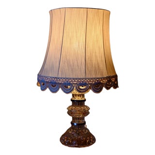 Cut Crystal Table Lamp by Carl Fagerlund for Orrefors, 1970s For Sale