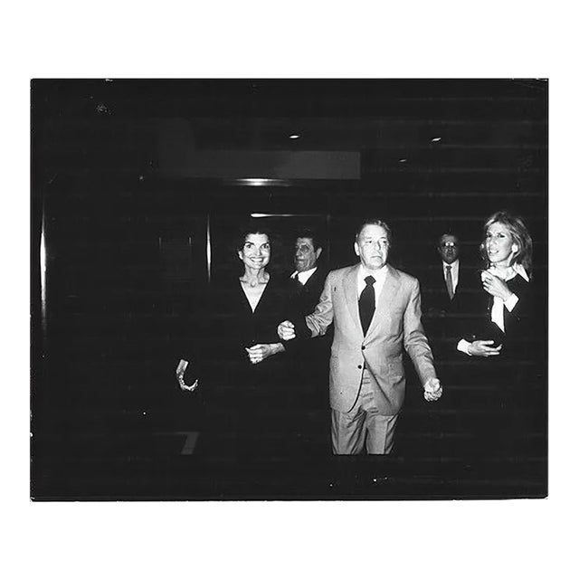 Jackie Kennedy & Frank Sinatra, Press Photo, 1960s For Sale