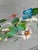 Mid 20th Century French Flora Tole Table With Hand-Painted Details For Sale - Image 6 of 10