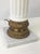 Vintage Brass Ceramic & Marble Column Table Lamp For Sale In Buffalo - Image 6 of 9