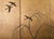 Japanese Showa Four-Panel Screen Wild Geese Autumn Landscape For Sale - Image 12 of 18
