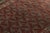 Hand-Knotted Antique Russian Yamut Rug in Red, White Tribal Dyrnak Pattern For Sale - Image 4 of 7