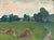 Realism Rural Landscape Painting Original Art Ukrainian Artist Sokolovsky G. 1970s For Sale - Image 3 of 6