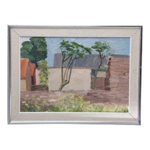 Swedish Landscape Oil Painting by Take E Nilsson (1979)
