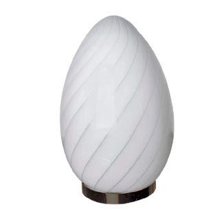 Blown Glass Egg Lamp, Spain, 1970 For Sale