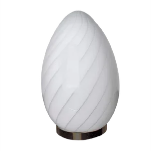 Blown Glass Egg Lamp, Spain, 1970