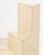 Modern Cream Laminate Geometric Display Stand For Sale In New York - Image 6 of 8