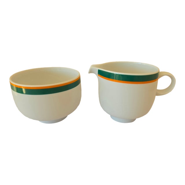 Rosenthal Studio Line Creamer and Sugar Bowl Set = Porcelain For Sale