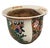 1980s Vintage Chinoiserie Ceramic Peacock and Peony Fishbowl Jardinier Vase For Sale - Image 5 of 12