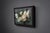 Wood Contemporary Roses II by Jon Doran | Oil on Panel Small White Roses Still Life For Sale - Image 7 of 9