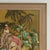 Art Deco Tropical Anglo Indian Style Air Brush Painting With Elephants For Sale - Image 3 of 10