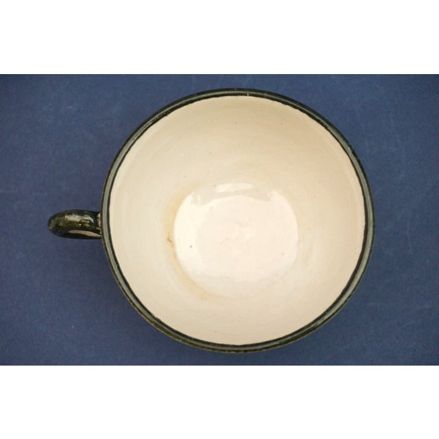 Green Ceramic Cup and Saucer from Fratelli Minardi, Italy, 1890s, Set of 2 For Sale - Image 8 of 18
