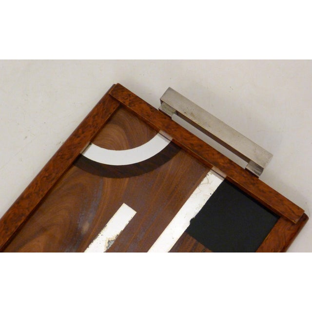 Vintage Art Deco Tabletop with Graphic Decor, 1930s For Sale - Image 9 of 12