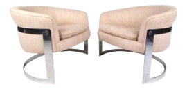 Example of Milo Baughman Accent Chairs