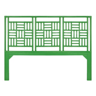 Finn Headboard King - Bright Green For Sale