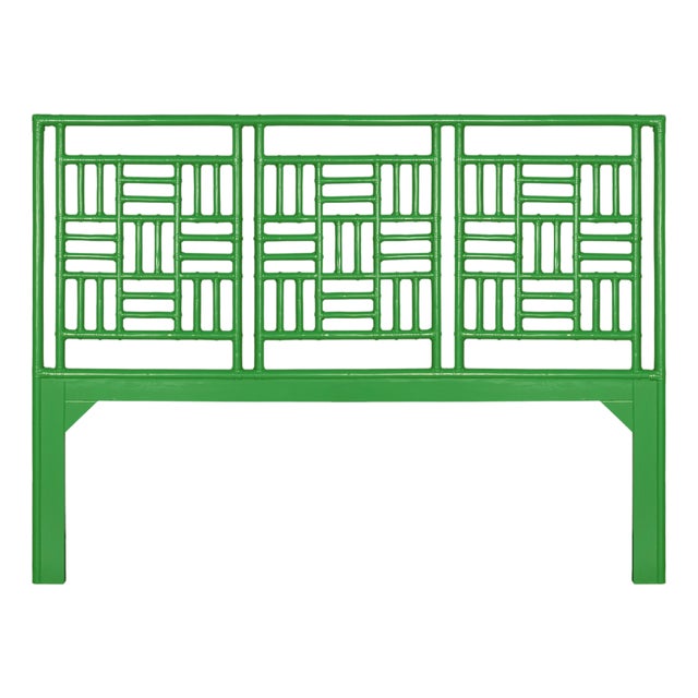 Finn Headboard King - Bright Green For Sale