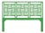 Finn Headboard King - Bright Green For Sale