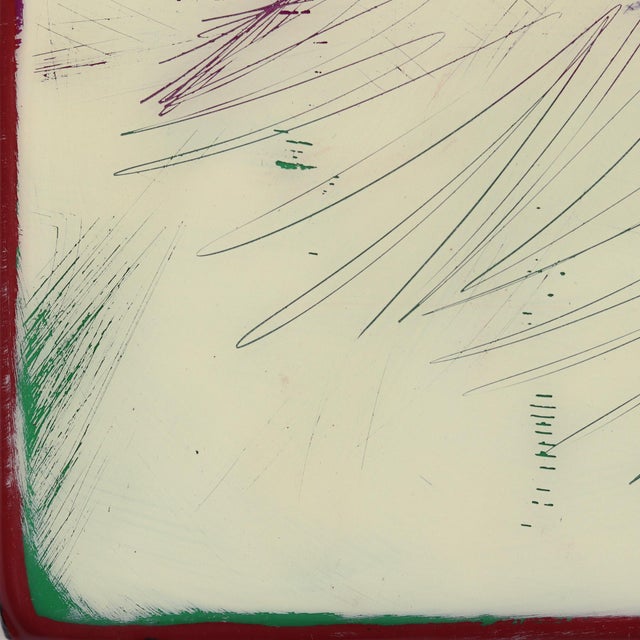 Tide Pools 41 - Contemporary Shiny Resin Minimalist Abstract Art on Wood Original Artwork by Ricky Hunt For Sale - Image 4 of 9