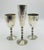 Modern 1980s Emilia Castillo Silver Plated “Musical” Goblets & Champagne Flute, Taxco Mexico For Sale - Image 3 of 18