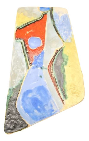 Ceramic Wall Tile by Helmut Friedrich Schäffenacker, 1950s