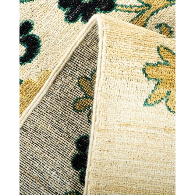 Eclectic Collection Hand-Knotted Area Rug - Ivory Collection 8' 5" x 10' 4" For Sale In New York - Image 6 of 9