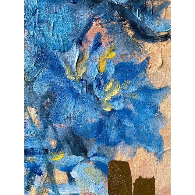 Original Oil-Jardin d'Hiver 2026-Oil, Impasto and Gold Leaf-Shizico Yi-British Awarded Artist For Sale - Image 6 of 18