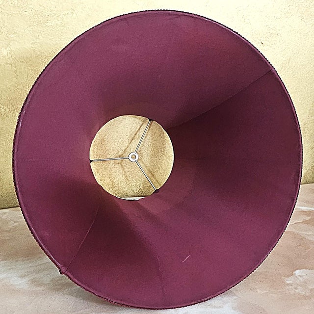 Vintage Chinese Flambe Porcelain Urn Lamp With Dale Tiffany Shade For Sale - Image 14 of 18