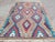 This beautiful rug is from the west of Turkey Esme Nomads handweaving. About 60 years old. It is handmade with pure wool...