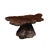 Wood Mid 20th Century Live-Edge Cypress Wood Small Coffee Table For Sale - Image 7 of 12