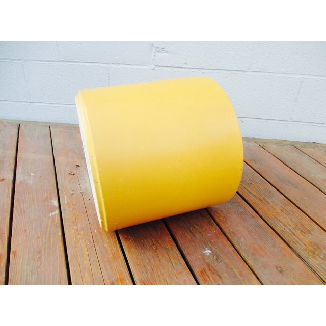 Mustard Yellow Gainey Ceramic Planter Pot | Chairish