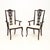 A beautifully made pair of antique Chippendale style armchairs. They were made in England, they date from around the...