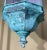 Metal Vintage Solid Brass & Verdigris Patina Outdoor/Indoor Lantern For Sale - Image 7 of 16