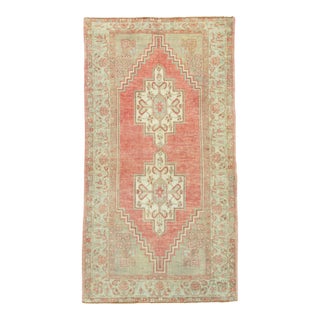 Turkish Vintage Rug 3'10" x 7'1" #20820 For Sale