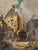 French Artist, The Fishing Village, 1800s, Oil Painting For Sale - Image 4 of 4