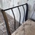 1990s 1990s Swaim Attributed Regency Style Heavy Iron Upholstered Window Bench For Sale - Image 5 of 13