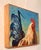Folk Art Rooster Archival Giclee Print, by Pam Lewis For Sale - Image 4 of 10
