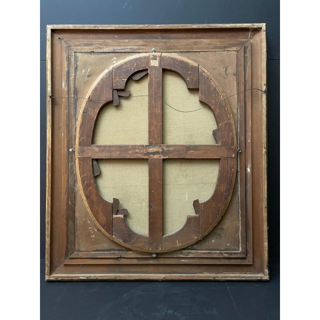 18th Century 18th Century Portrait of a Young Lady, 18th Century For Sale - Image 5 of 5