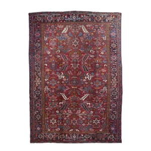 Vintage Heriz Rug 8'1'' X 11'3''